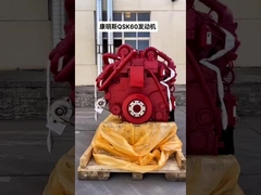 Wooden Boxed Whole Set Diesel Engine Assembly With Exhaust System QSK50