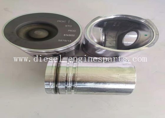 C18 Diesel Engine Piston 0.05mm Oil Clearance Polished Surface