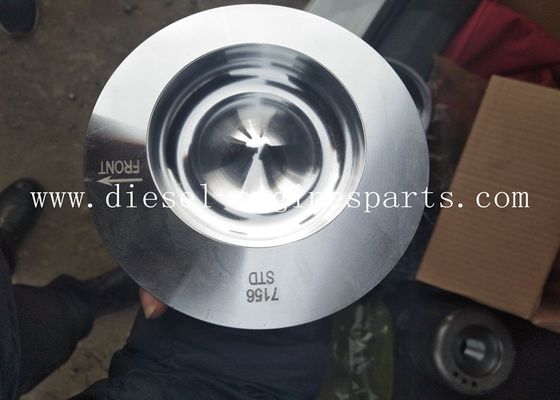100mm Bore Diesel Engine Piston Aluminum Alloy or Steel 150mm Stroke
