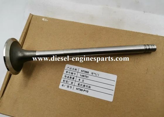 TS16949 Intake Exhaust Valves Polished Surface Cummins Inlet Valves