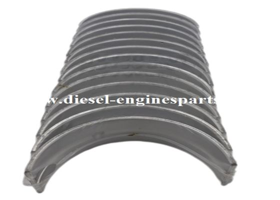 Low Noise Round Kummins K19 Engine Bearings Electroplated For Temp Resistance