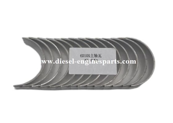 Komatsu 6D105 Diesel Engine Bearing Crankshaft Connecting Rod