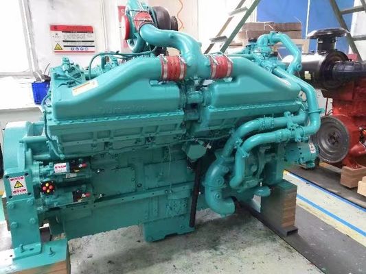1080Hp Diesel Engine Assembly QSK38 With 12 Cylinders / Liquid Cooling System