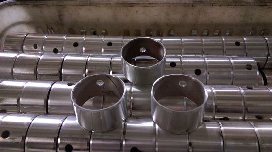 Industrial Bimetallic Bushing Tolerance ±0.05mm Process Hasping Heavy Duty
