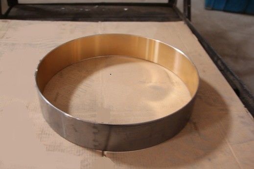 Heavy Loading Capacity Engine Bimetal Bushing Process Hasping With Zinc Plating