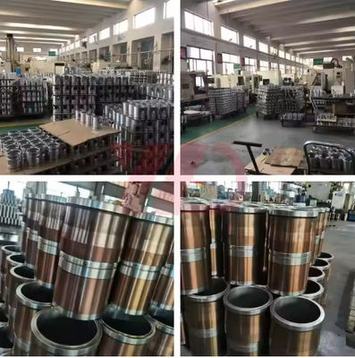 Top Diesel Engine Cylinder Liner For Cumminz IXS15 With Electroplating Surface And Diesel Pump Fuel Type